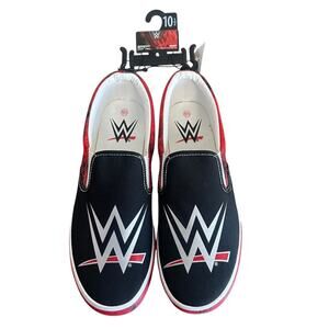 WWE Ground Up Official Licensed Product Men's Slip-on Sneaker NWT Size 10.5